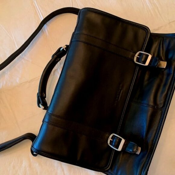 Kenneth Cole Reaction Men’s Briefcase/Messenger Bag - Picture 1 of 13